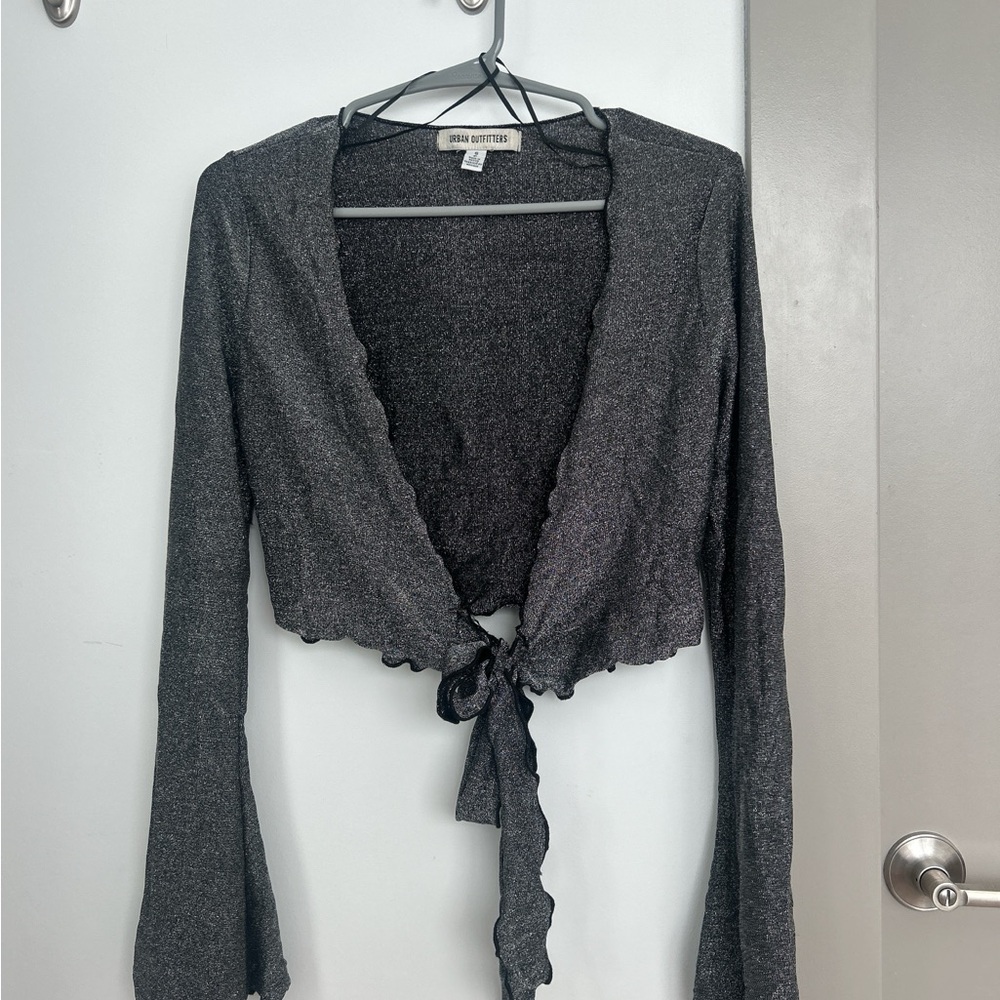 Urban Outfitters Black and White Knit Top